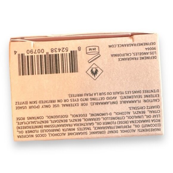 🆕 NWT DefineMe Floret Rose Quartz Crystal Infused Fragrance Mist - Picture 4 of 5